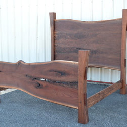 Live Edge King Sized Bed (Extra Large) - Bed Frames