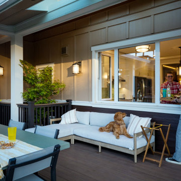 Craftsman Sunroom & Deck Addition