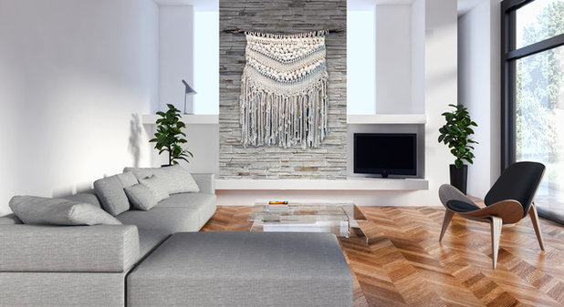 Contemporary Living Room by Artistudio