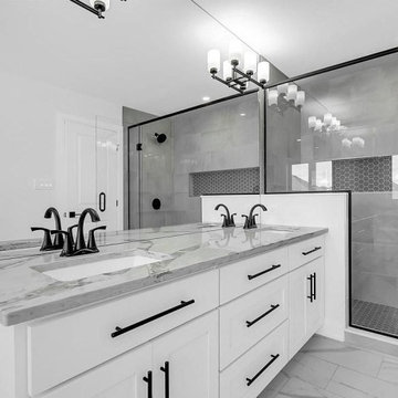 Whittier Bathroom Remodel - A Symmetrical Spin
