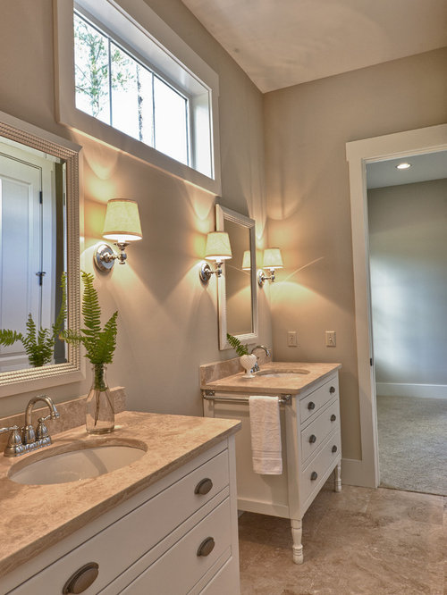 White Sand Bathroom Ideas, Designs & Remodel Photos Houzz