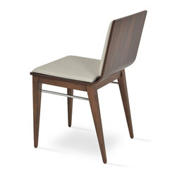 Corona Wood - American Walnut - Dining Chairs