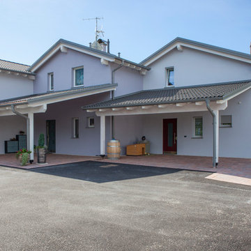 Casa prefabbricata in legno, trifamiliare su progetto