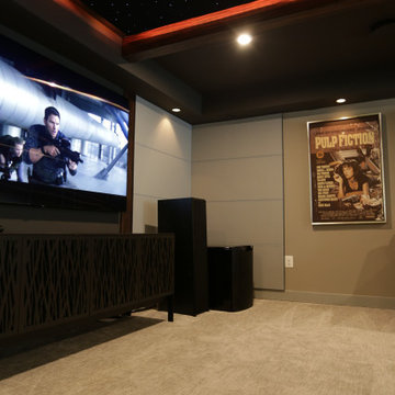 Quentin Tarantino Inspired Lower Level Lounge