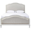 Bed UNIVERSAL CURATED AMITY Queen Cotton White
