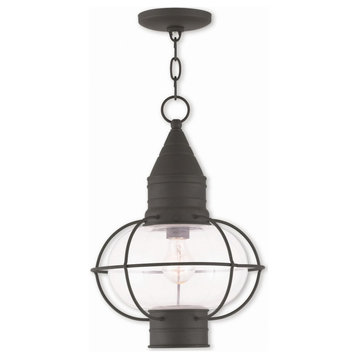 Livex Lighting 26906-04 Newburyport - One Light Outdoor Hanging Lantern