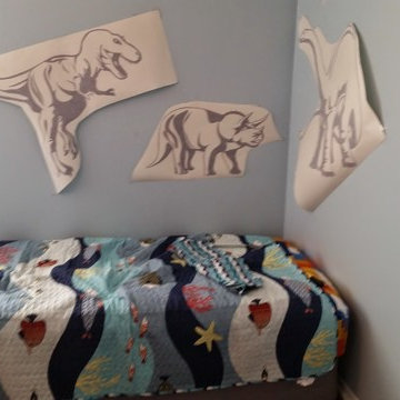 Kids' Room Makeover - Dino Wall Decals