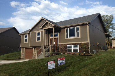 Craftsman exterior home idea in Kansas City