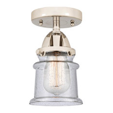 Innovations Small Canton 5.25" Semi-Flush, LED, PN/Seed
