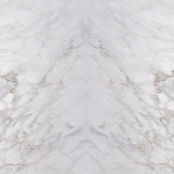 Calacatta Crema Delicatto Italian Marble Bookmatch Ollin Sttone Bookmatch - Kitchen Countertops