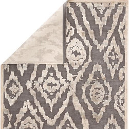 Arborist: Contemporary Ikat Runner Area Rug - Home Decor