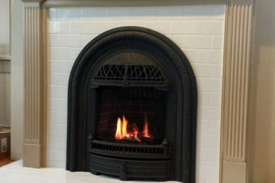 Inspiration for a victorian living room remodel in Atlanta