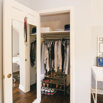 Teen Girl's Bedroom & Closet Organization Project