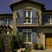wrought iron balconies