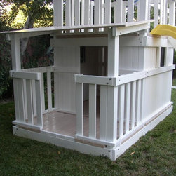 Swing Set Additions - Full Bottom Enclosure w/ Open Porch - Kids Playsets And Swing Sets