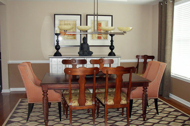 Design ideas for a contemporary dining room in Philadelphia.
