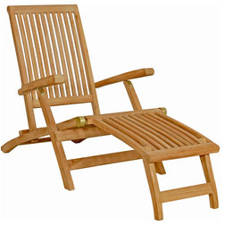Transitional Outdoor Chaise Lounges by Chic Teak