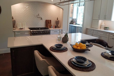 Kitchen - contemporary kitchen idea in Other