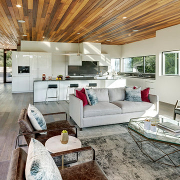 Austin, Texas Modern Home-Alaska White Oak