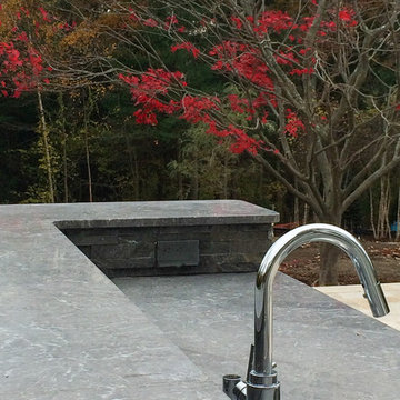 Mature Landscape and Infinity-Edge Pool