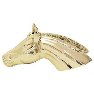 Horse Head Paper Clip, Polished
