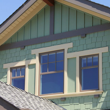 Front gable detailing