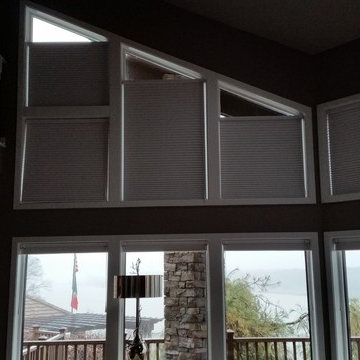 Custom Drapery Treatment Installations
