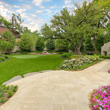 Landscaping tile walkways