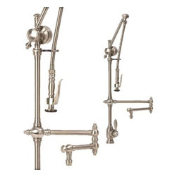 Waterstone Towson Suite Gantry Faucet / Pre-Rinse (Articulated Spout with Dish S - Bathroom Vanities And Sink Consoles