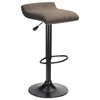 Winsome Marni Air Lift Stool in Black Finish