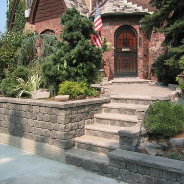 dry stack retaining walls