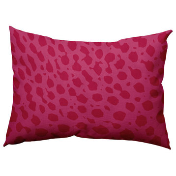 Lots of Spots Decorative Throw Pillow, Pink, 14"x20"
