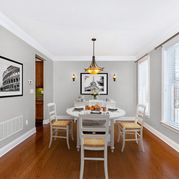 Same Dining Room Staged Multiple Ways