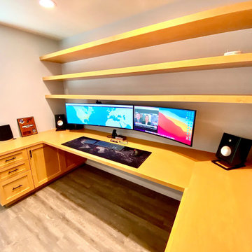 Custom made Maple home/office desk