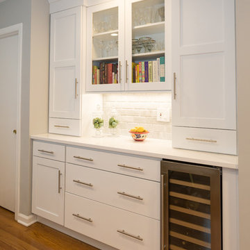 White-on-White Modern Kitchen