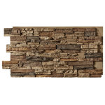 Barron Designs - Colorado Dry Stack Faux Stone Wall Panel, Colorado Dry Stack Panel, Sierra Brown - Colorado Dry Stack Stone panels offer a large variety of color choices with an incredibly realistic look of stone to make your exterior and interior projects shine. These stone veneer panels’ looks aren’t the only showstopper. A sturdy makeup of tough, lightweight polyurethane promises ease of installation and great long-term enjoyment. Routed edges guarantee a smooth, continuous finish.