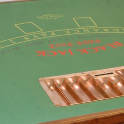 Prohibition Poker & Blackjack Table - Game Tables