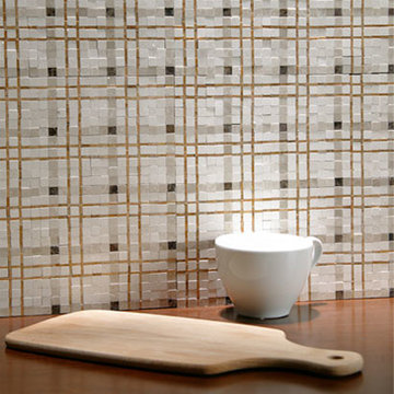 Plaid Backsplash Mosaic