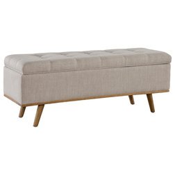 Midcentury Upholstered Benches by Kosas