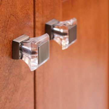 Medallion Santa Cruz Bathroom Vanity and Tiled Shower