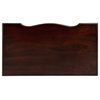 Dupree 33" Wood Writing Desk, Dark Brown