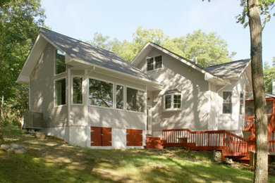 This is an example of a contemporary home design in Baltimore.