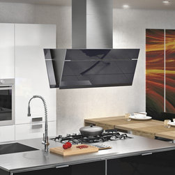 36" Gullwing Black Island - Range Hoods And Vents