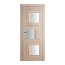 Milano Doors - Milano-13X Сappuccino Crosscut Interior Door, 28x80, Door Slab Only - Interior Doors