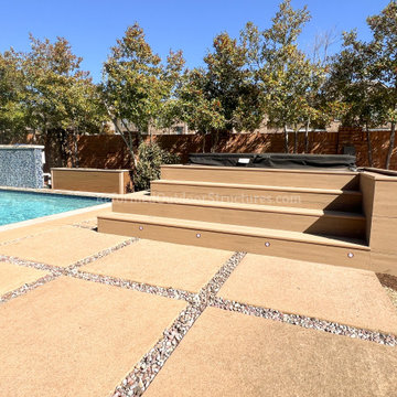 Burney's Spa Deck & Planter Boxes