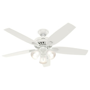 Hunter Fan Company 42 Beacon Hill White Ceiling Fan With Light