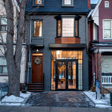 TOTAL RENOVATION GUT TORONTO HOUSE BRILLIANT BATHROOM