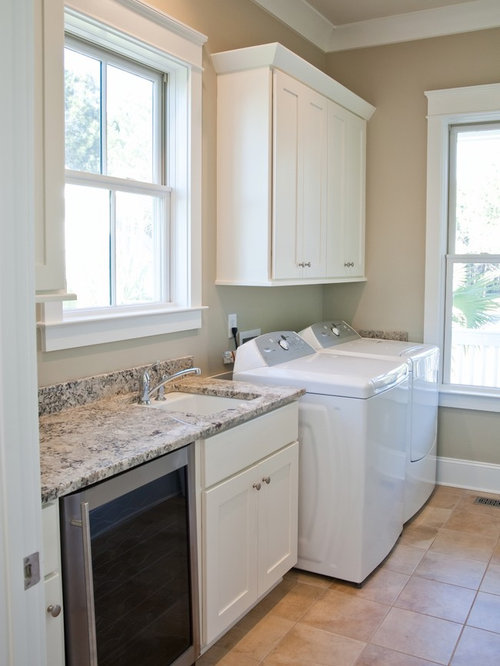Laundry Room With Fridge Houzz