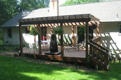 Elegant deck photo in Philadelphia
