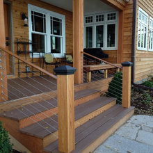 Front porch hand rail